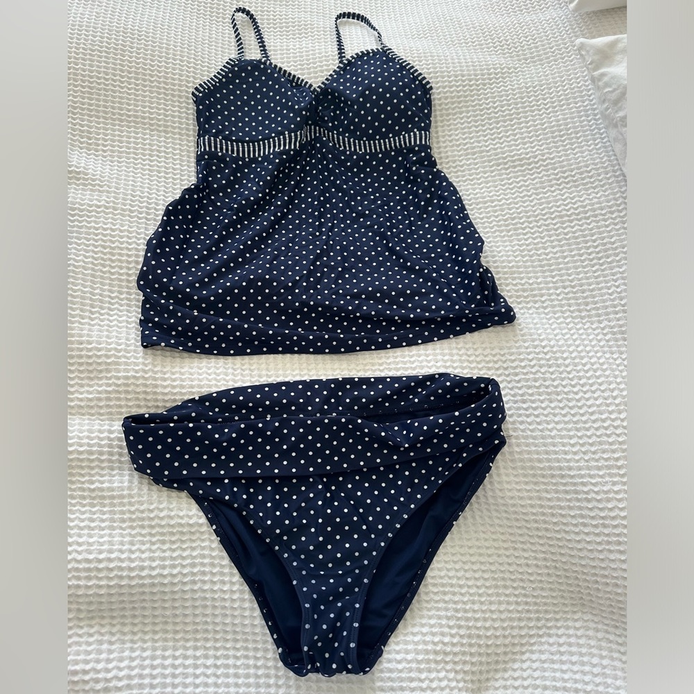Maternity tankini bathing suit